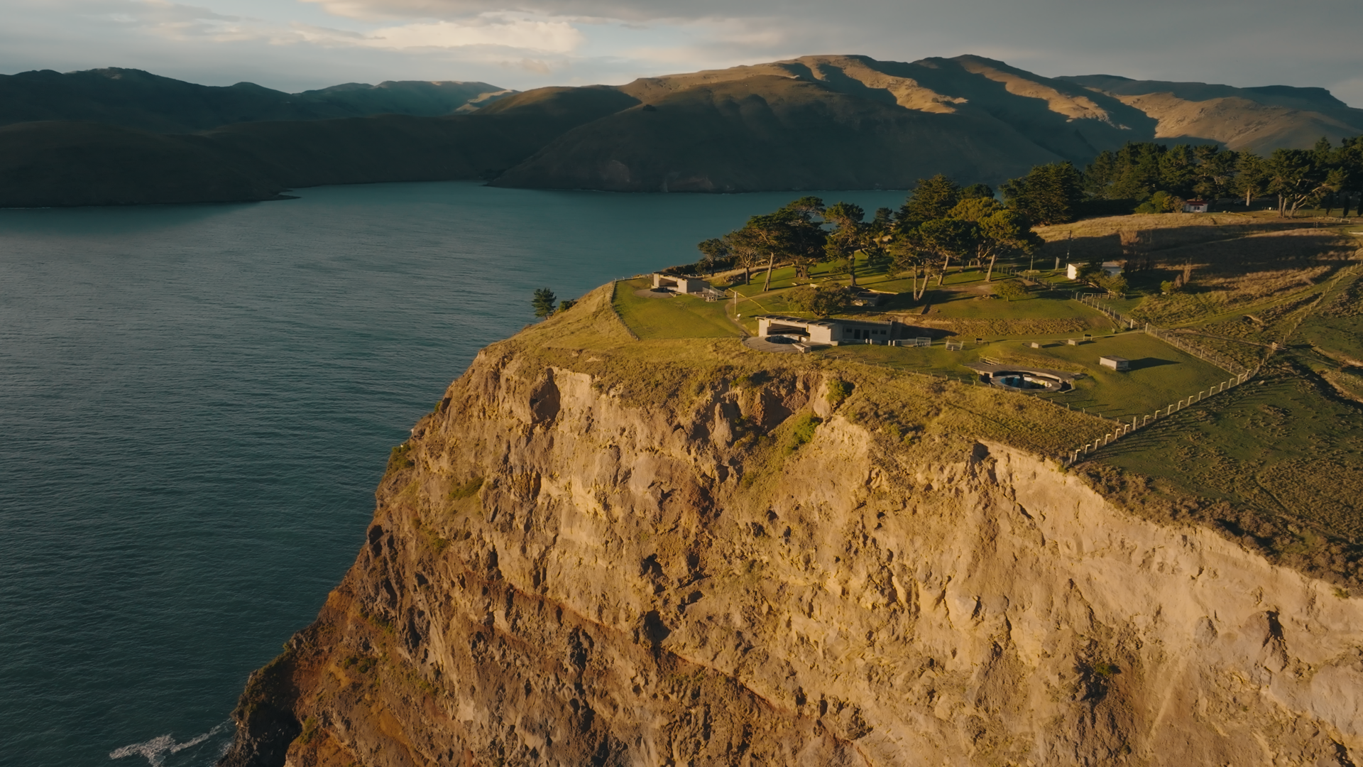 Awaroa Godley Head drone photo
